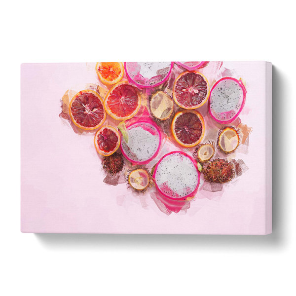 East Urban Home Leinwandbild Tropische Früchte | Wayfair.de